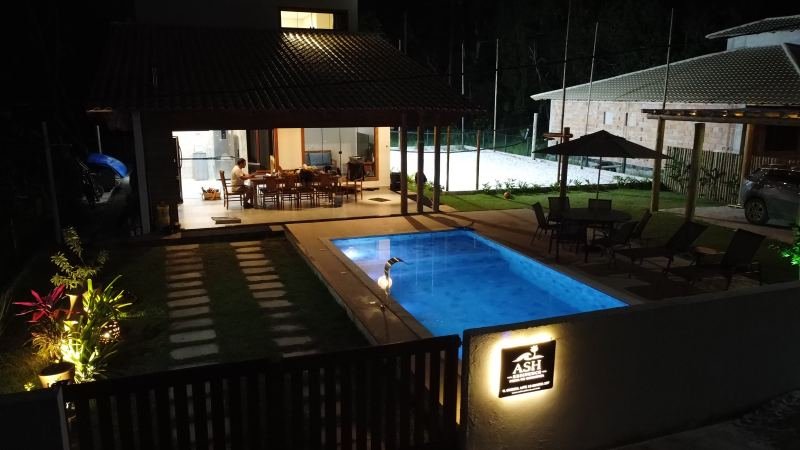 Area Externa Drone Noite